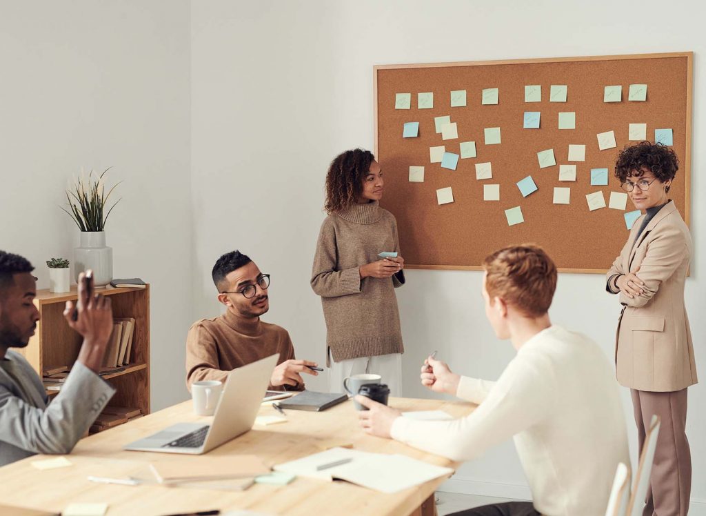Menschen in einem Office Meeting