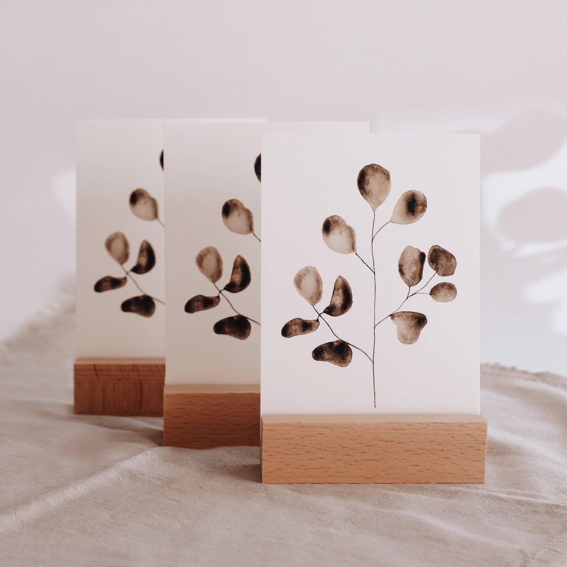 Postkarte mit Kartenhalter-2