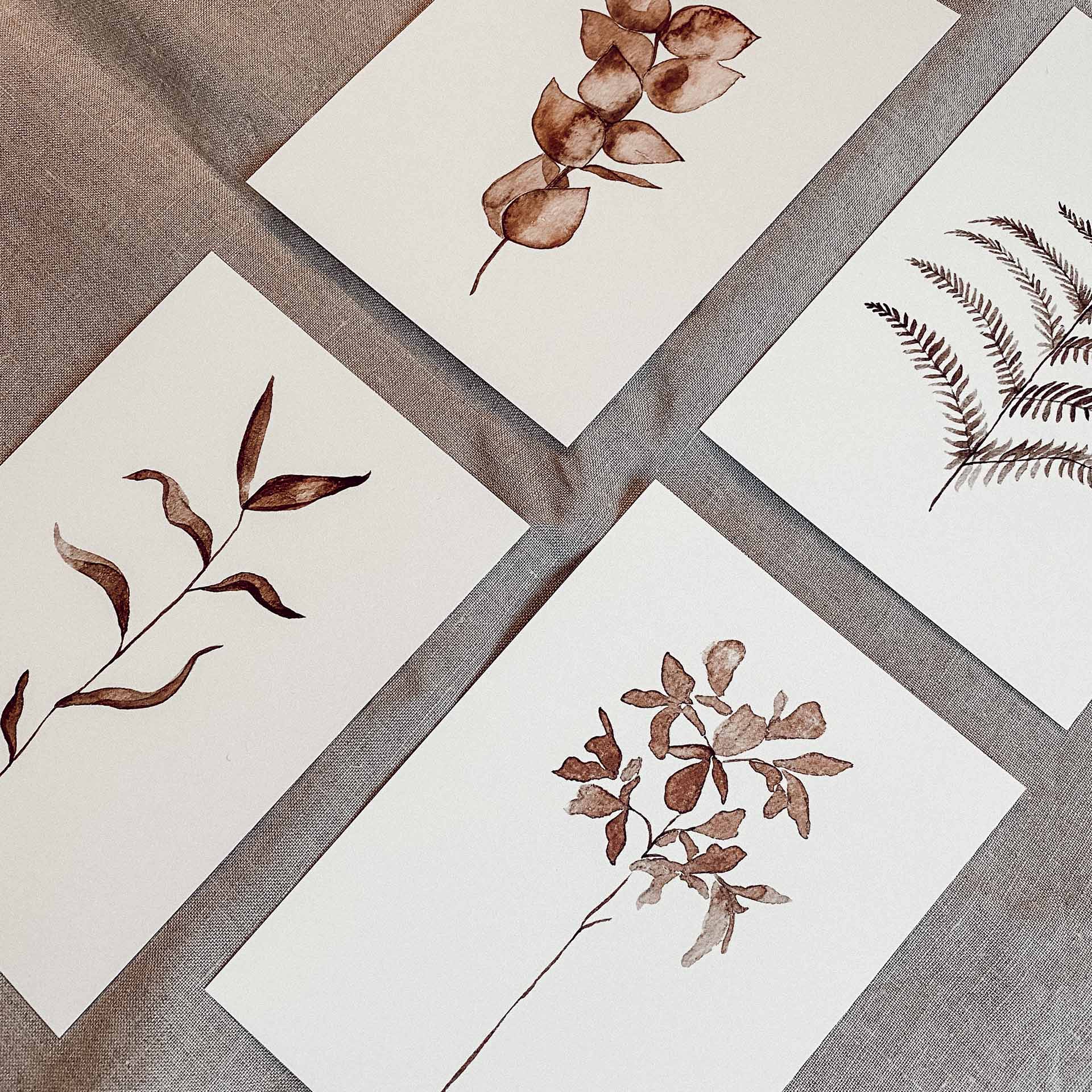 Postkarten Set Watercolor-6